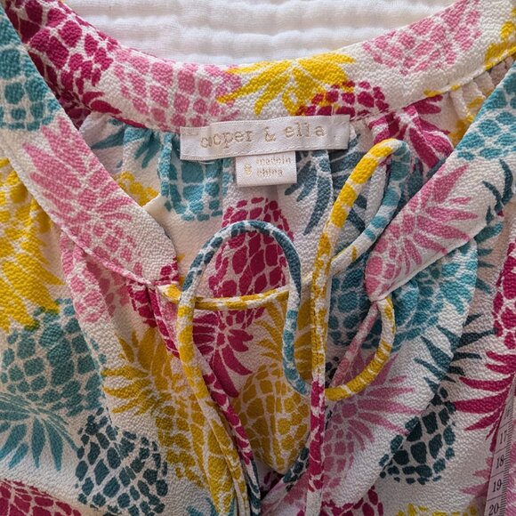 Cooper & Ella Cute sleeveless summer top, size s - Picture 4 of 6